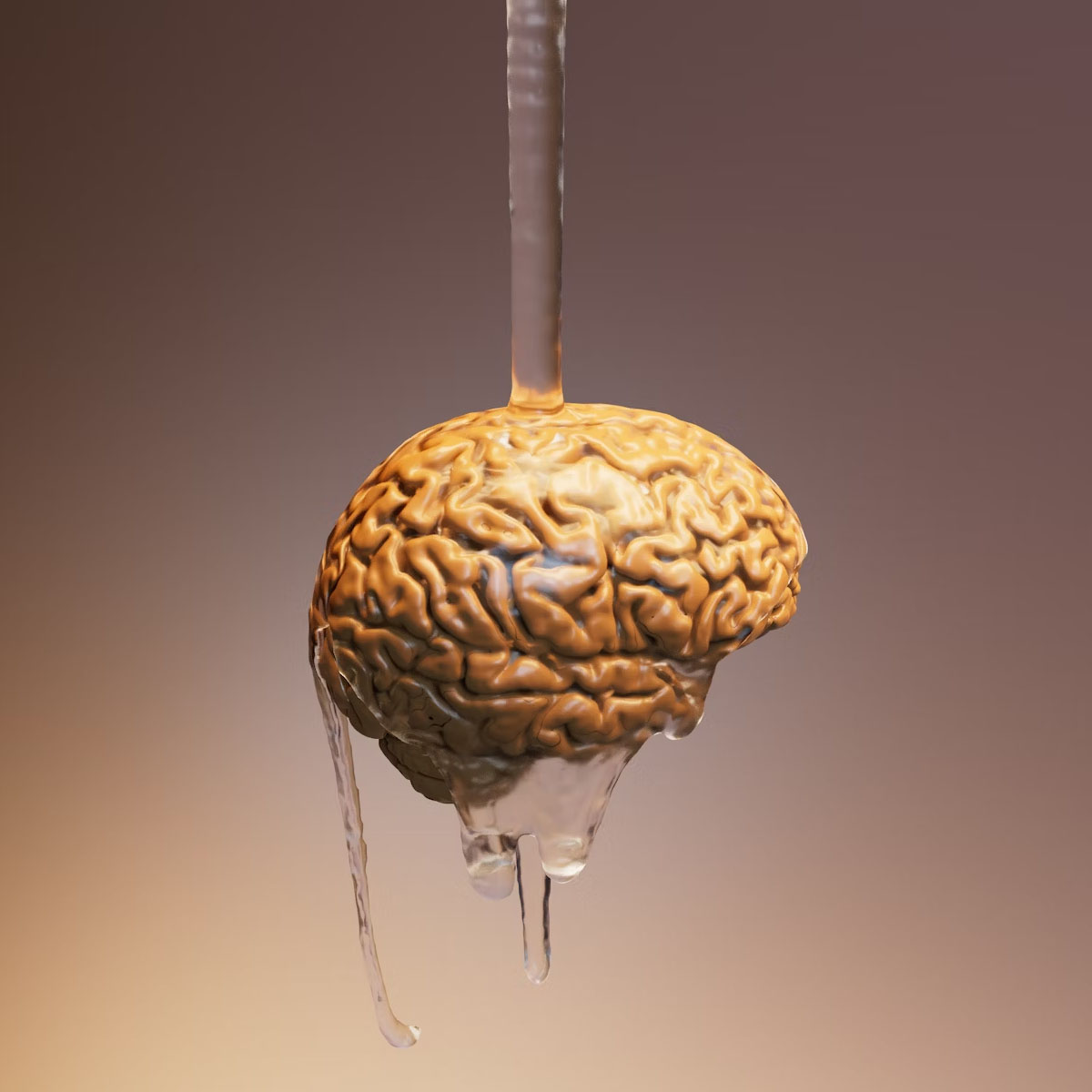 brain being bath
