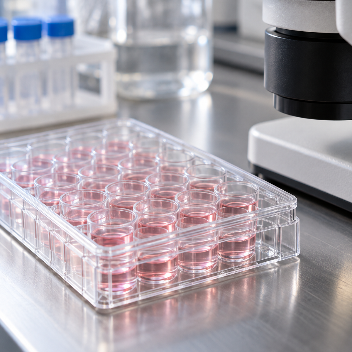 insitro liver fibrosis AI research insitro laboratory setting illustrating AI-driven genetic research into liver fat and fibrosis as part of the AstraZeneca insitro MASH deal